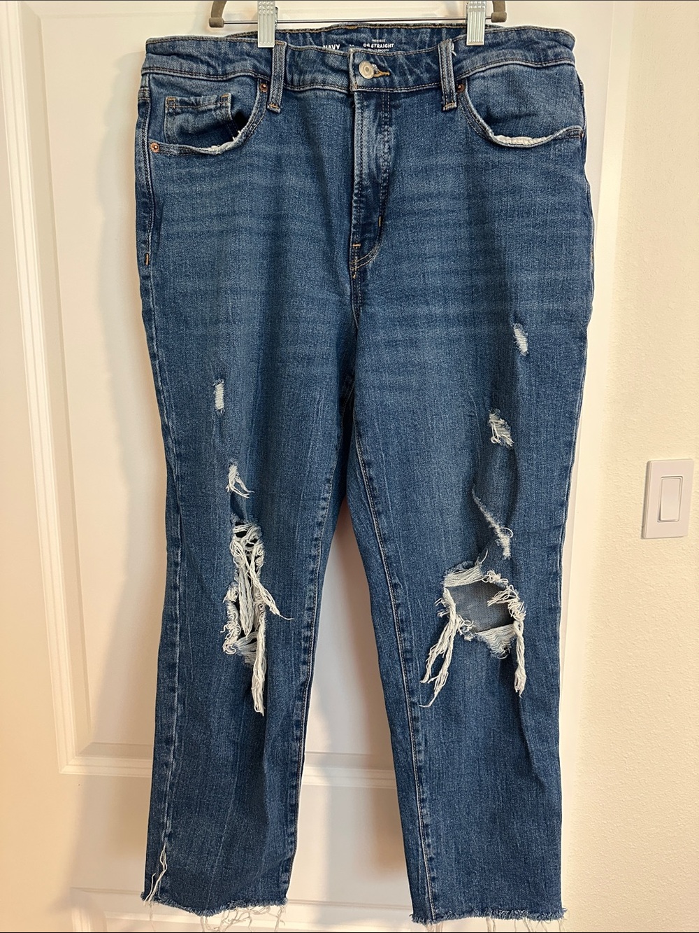Old Navy High Rise OG Straight Size 14